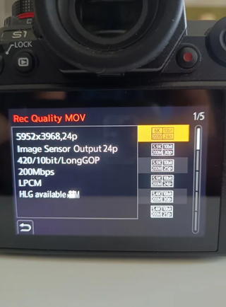 Cámara Panasonic Lumix S1 Poco Uso