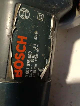 Amoladora profesionales Bosch GWS 6-115 670W