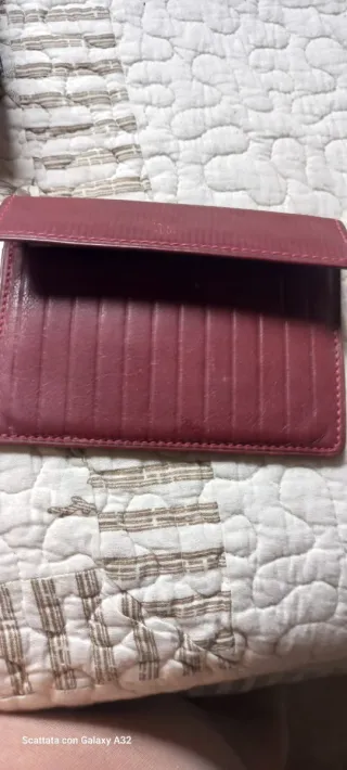 Portacarte Gianni Versace rosso