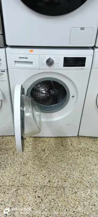 Lavadora Carga Frontal Siemens 9 KG A+++Blanca