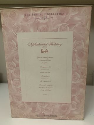 Sposa sofisticata Barbie 2002 nella sua scatola