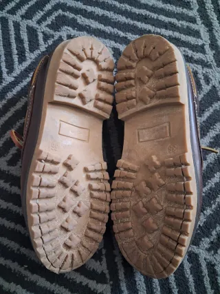 Náuticos niño piel marrón talla 36