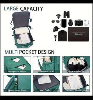 Mochila de viaje para cabina