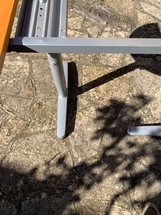 Patas y base para mesa escritorio grande