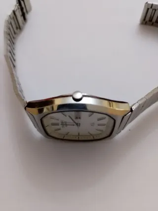 Orologio Seiko Quarzo 6923-5080 Argento Bianco