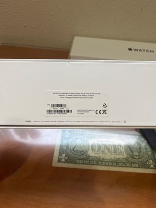 Apple Watch SE 2 Negro/Plata