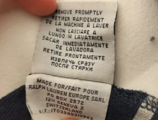 Polo Ralph Lauren Custom Fit Manga Larga