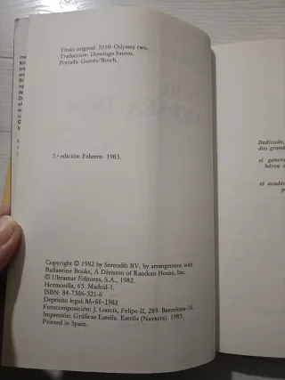 2001 Una odisea en el espacio y 2010 odisea dos