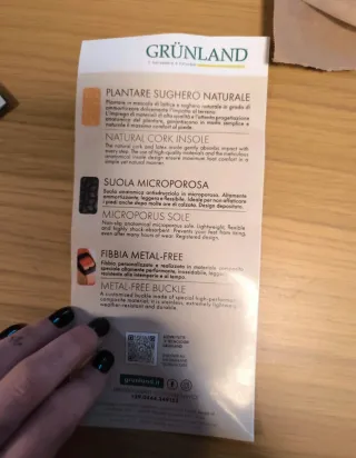 Ciabatte Grünland scamosciate verdi