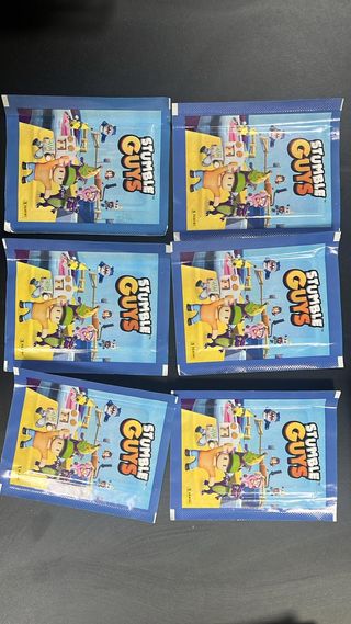 6 Sobres Cromos Stumble Guys Panini