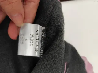 Cárdigan Naulover Gris y Rosa