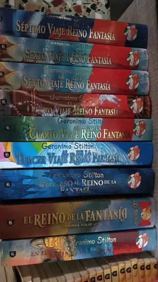 Libros Gerónimo Stilton y Tea Stilton