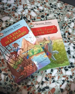 Libros Gerónimo Stilton y Tea Stilton