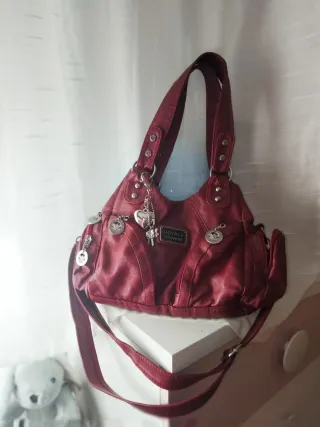 Bolso de cuero retro vintage