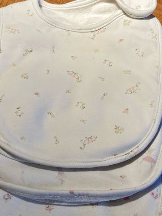 Pack 8 baberos bebé The little white company