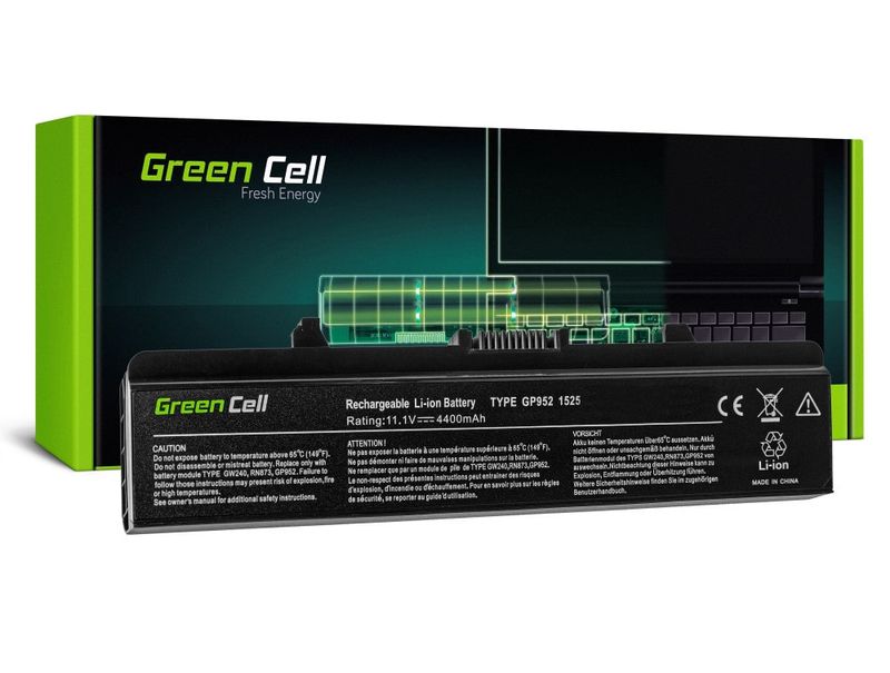 Green Cell  Batería Dell Inspiron 1525 1526 1545 1546 PP29L PP41L / 11,1V 4400mAh