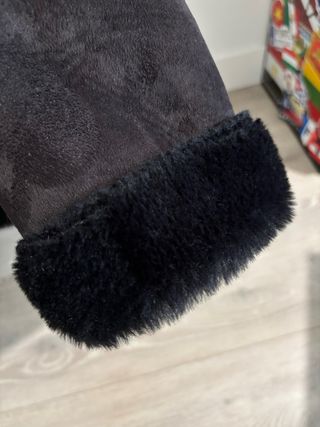 Cazadora Stradivarius ante negra Talla S