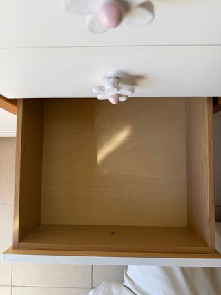 Cómoda infantil 5 cajones flores