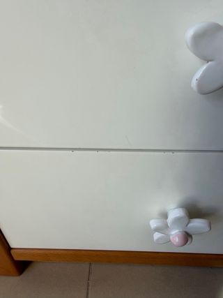 Cómoda infantil 5 cajones flores