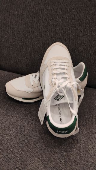 Zapatillas Lacoste 1933 Blancas y Verdes