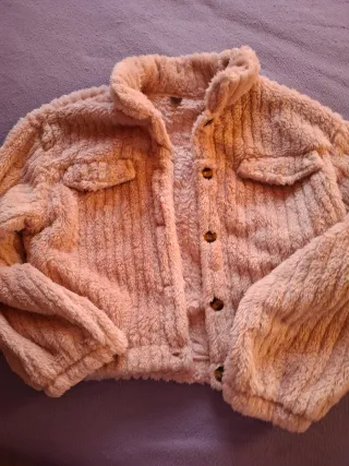 Cazadora Rosa Peluche