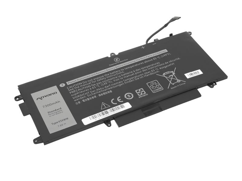 Movano Batería para Dell Latitude E5289 / 7.6V 7300 mAh afbeelding 2