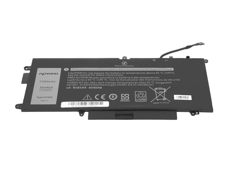 Movano Batería para Dell Latitude E5289 / 7.6V 7300 mAh afbeelding 3