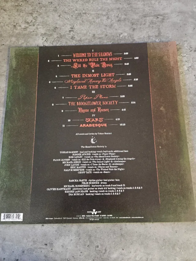 Pack Vinilos Avantasia - Heavy Metal