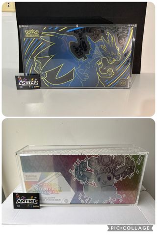 2 Teche Acrilico per UPC e SPC pokemon