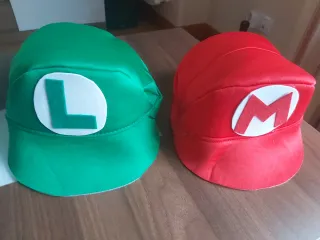 Gorras Mario y Luigi