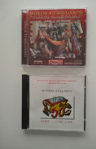 Lote vintage Zíngaros Elda Moros y Cristianos