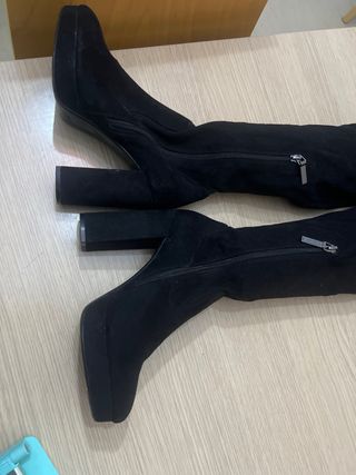 Botas altas mujer negras