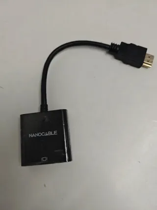 Conversor HDMI a SVGA + Audio Nanocable