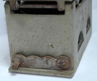 plancha de carbón antigua