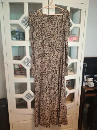 Vestido estampado leopardo talla M