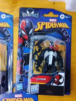 Set 5 Action Figures Spider-Man Marvel VenomVersus