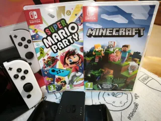 Nintendo Switch OLED Bianca + Accessori