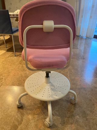 Silla Escritorio Ikea Vimund Rosa