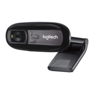 Cámara Web Logitech C170 (v-u0026) Webcam USB, Negro, A+