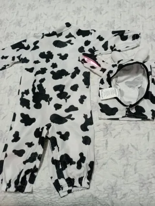 Disfraz de vaca para bebé