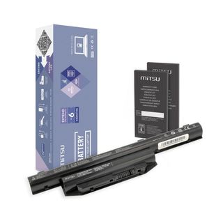 Mitsu Batería para Fujitsu Lifebook Series (A, AH), Series E, Series (S, SH) (4400 mAh) 11.1V