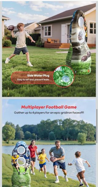 Bersaglio Gonfiabile Rugby