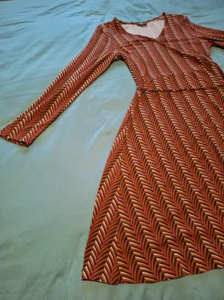 Vestido Surkana estampado midi