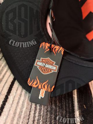Cappellino Harley Davidson visiera piatta HD