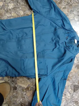 Mono de trabajo azul