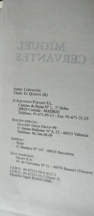 Don Quijote de la Mancha parte 1 y 2