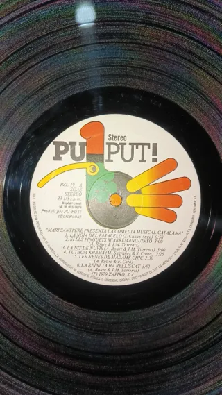 Vinilo La Comedia Musical Catalana - Mari Sanpere