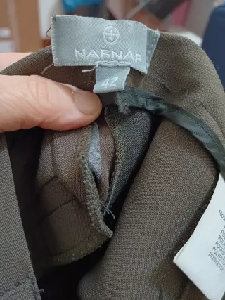 Pantaloni classici verde scuro