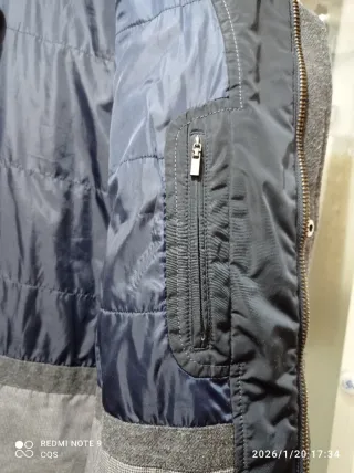 Cazadora chaqueta Massimo Dutti Hombre Negra