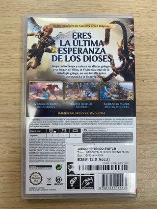 Juego Nintendo Switch Immortals Fenyx Rising